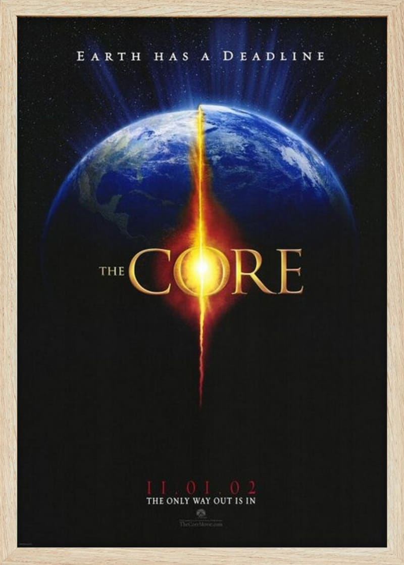 Core (2003) Framed Movie Poster Print
