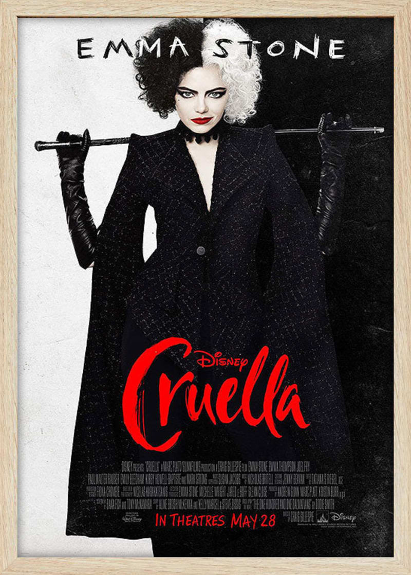 Cruella (2021) Framed Movie Poster Print