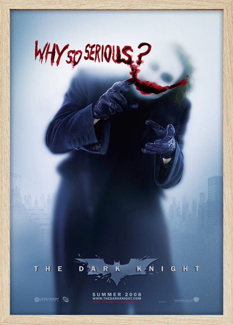 Dark Knight (2008) Framed Movie Poster Print