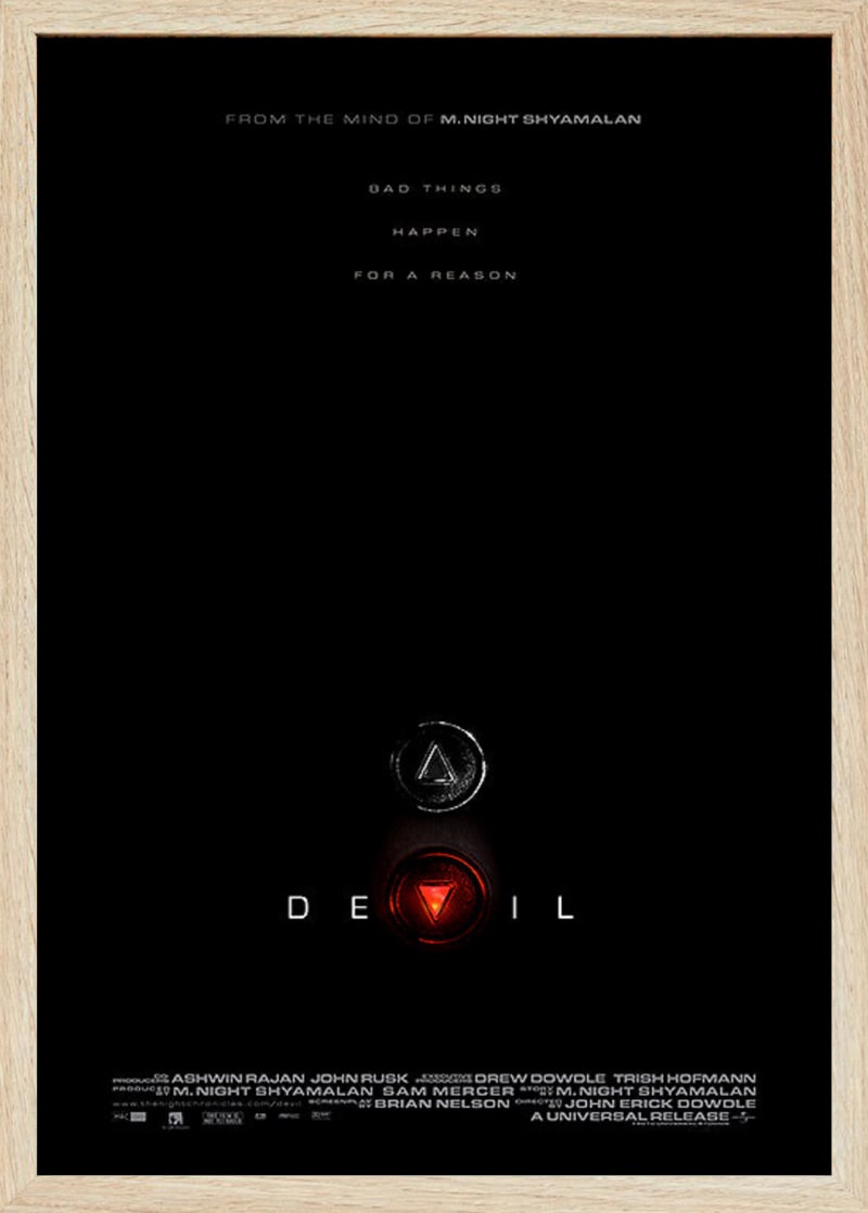 Devil (2010) Framed Movie Poster Print