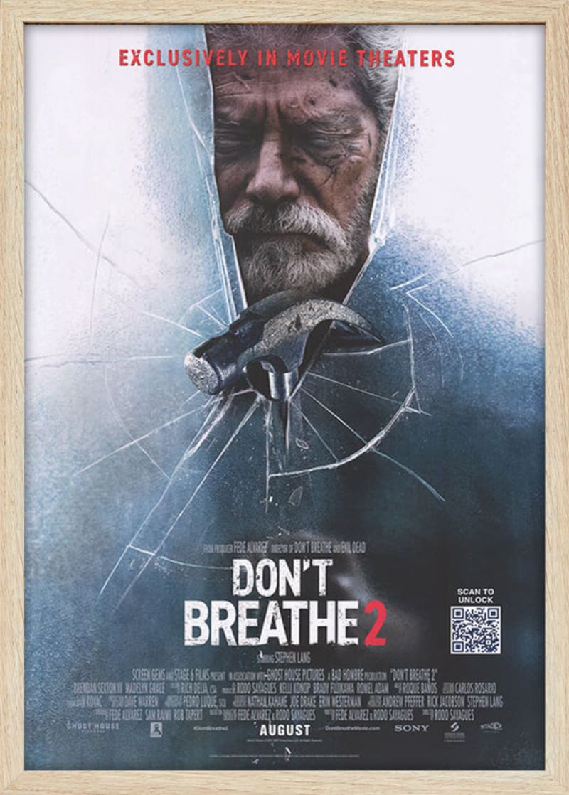 Don't Breathe 2 (2021) Framed Movie Poster Print