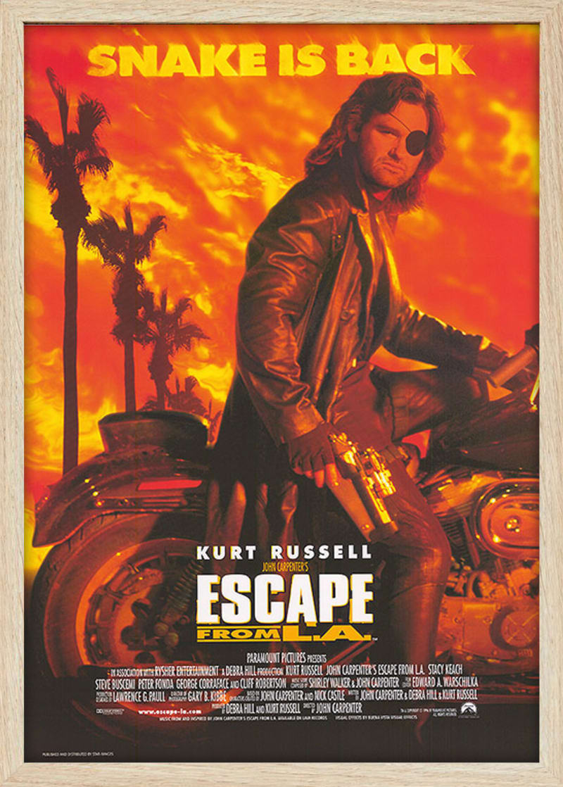 Escape From L.A. (1996) Framed Movie Poster Print