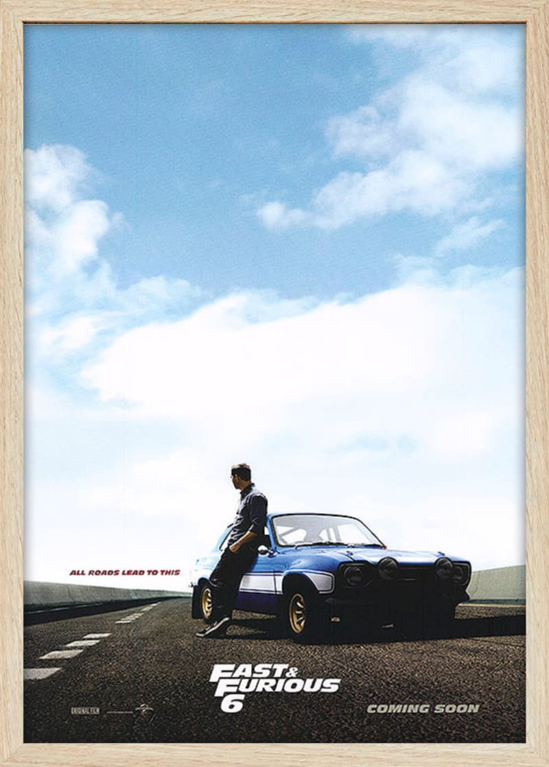 Fast and Furious 6 (2013) Framed Movie Poster Print