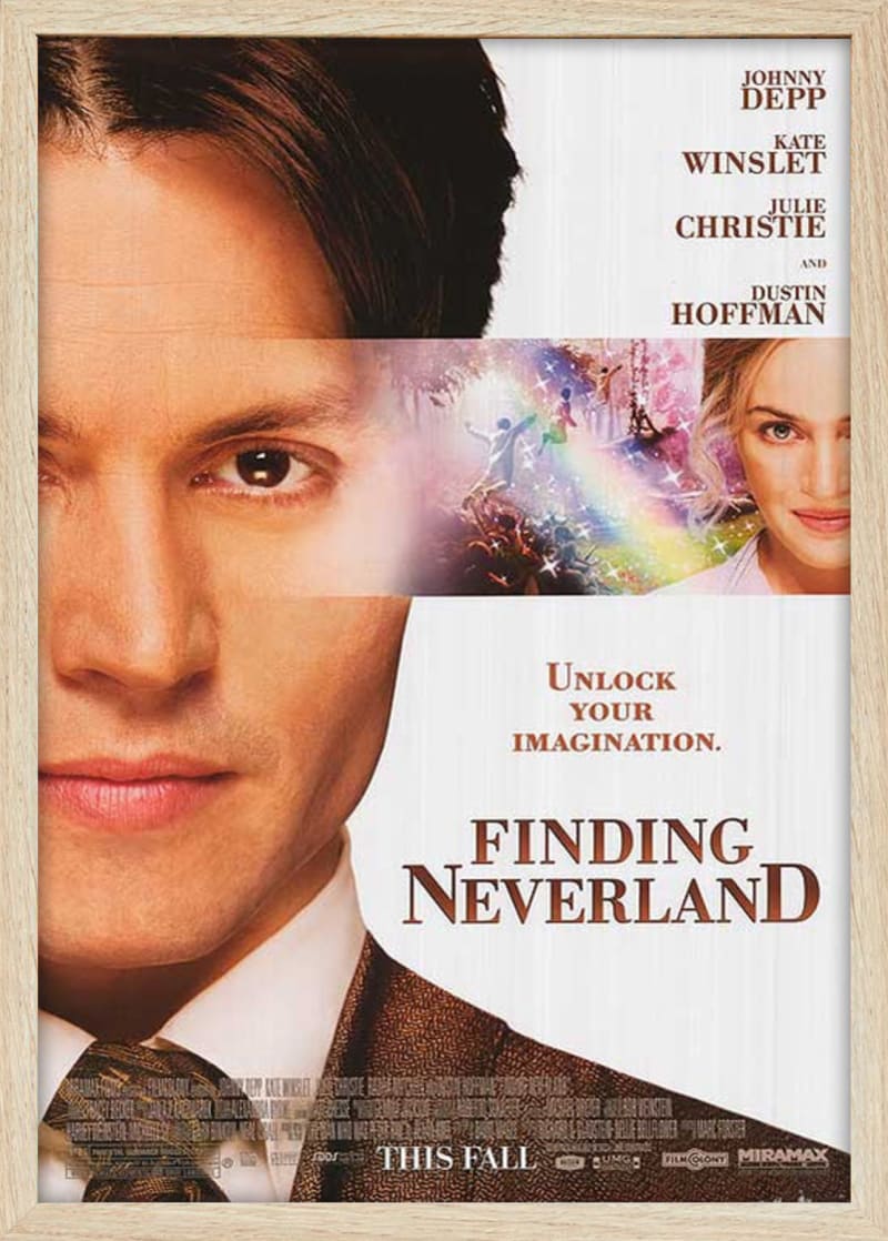 Finding Neverland (2004) Framed Movie Poster Print