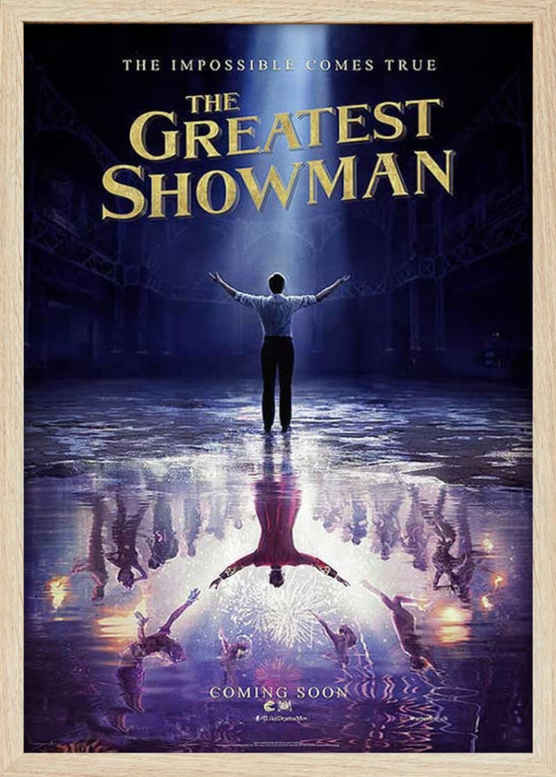Greatest Showman (2017) Framed Movie Poster Print
