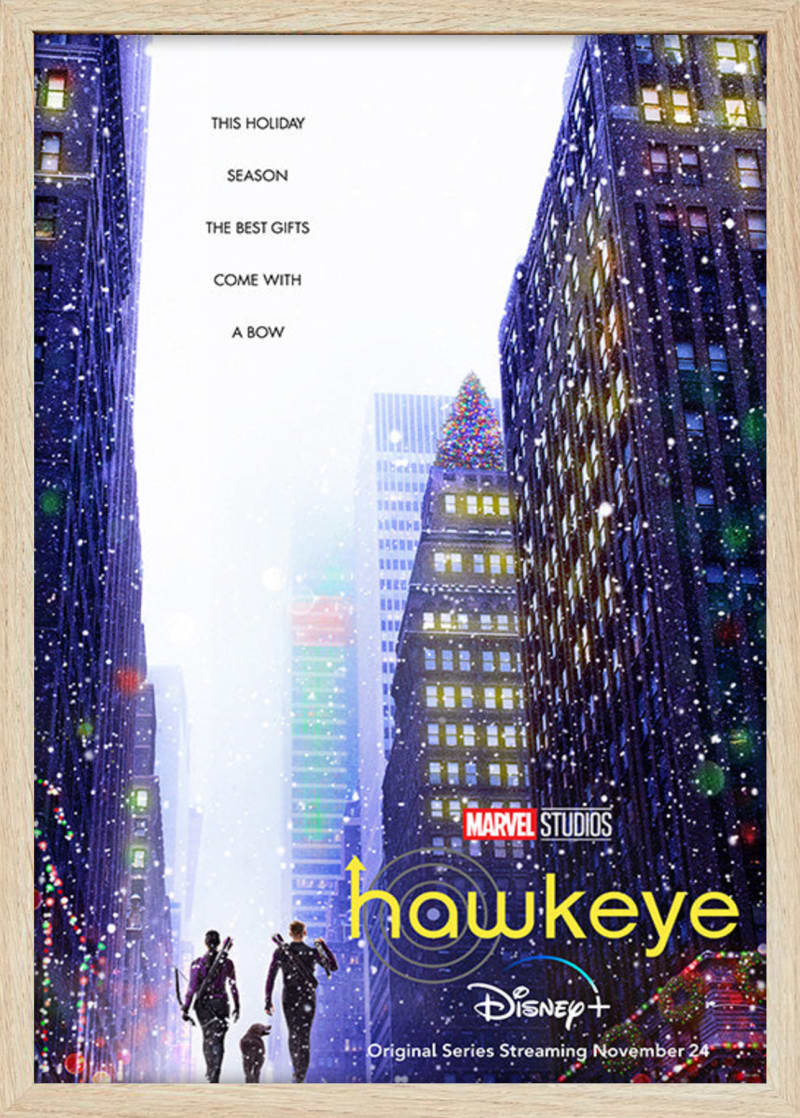 Hawkeye (2021) Framed Movie Poster Print