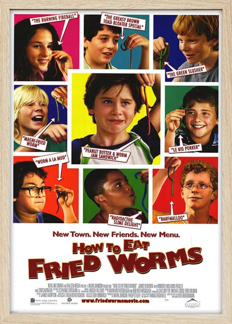 How To Eat Fried Worms (2006) Framed Movie Poster Print