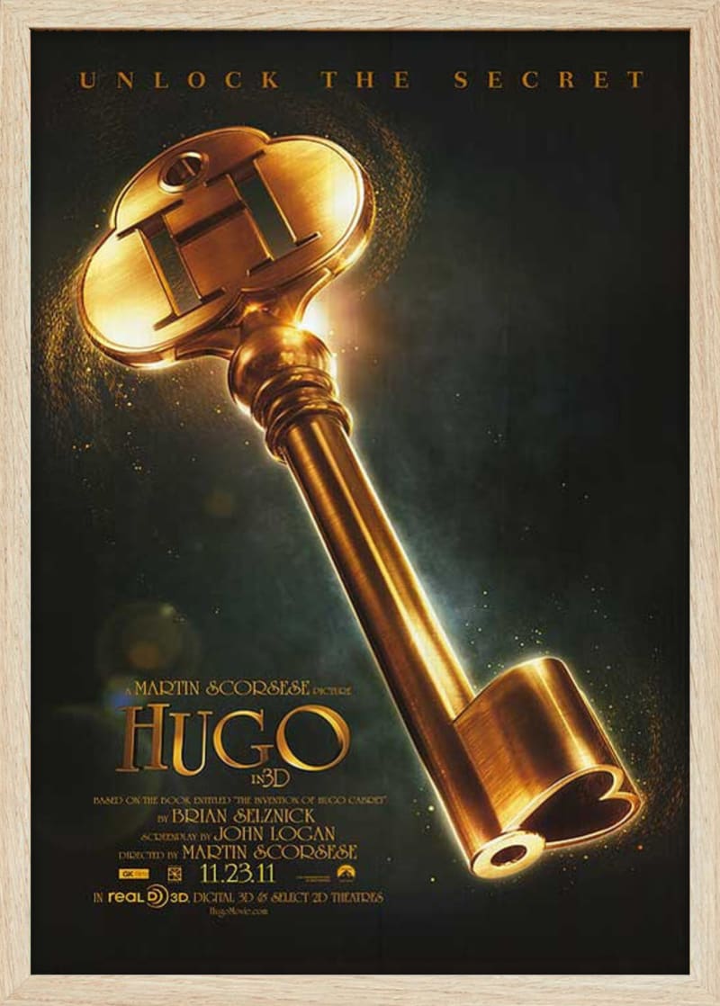 Hugo (2011) Framed Movie Poster Print