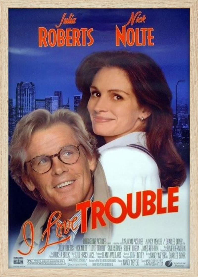 I Love Trouble (1994) Framed Movie Poster Print