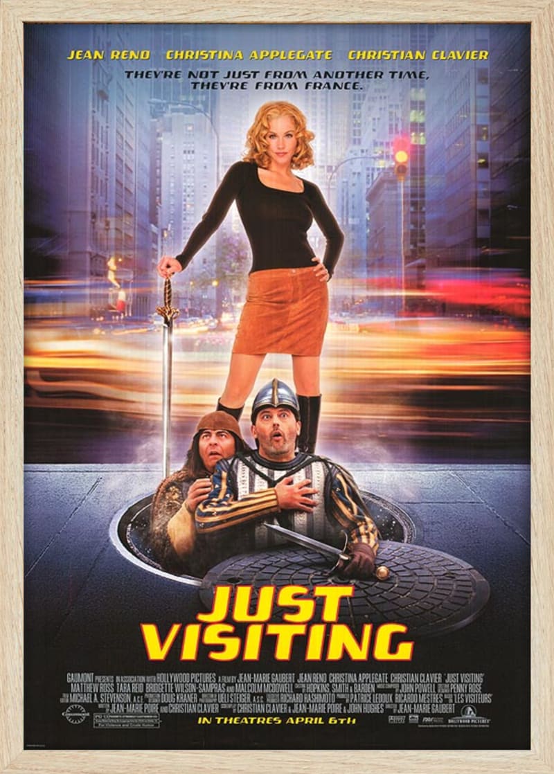 Just Visiting (2001) Framed Movie Poster Print