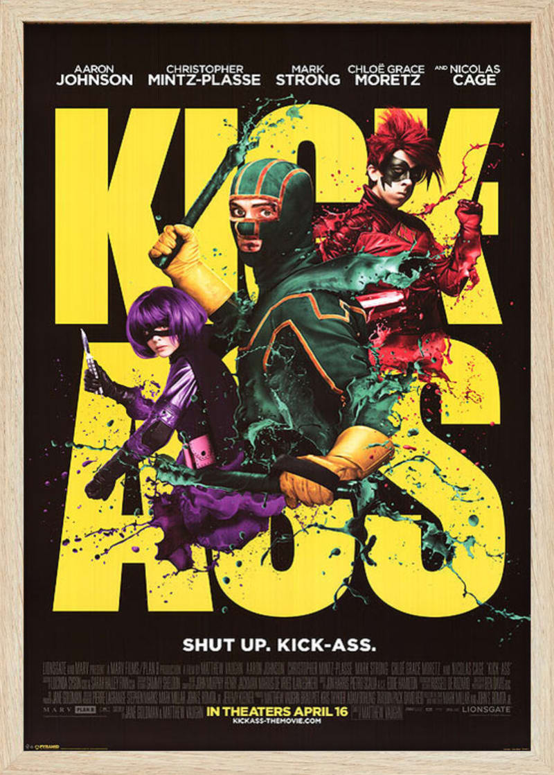 Kick-Ass (2010) Framed Movie Poster Print
