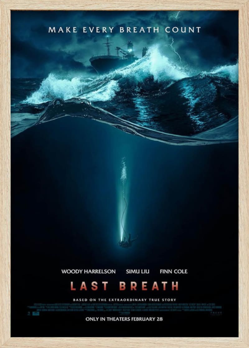 Last Breath (2025) Framed Movie Poster Print