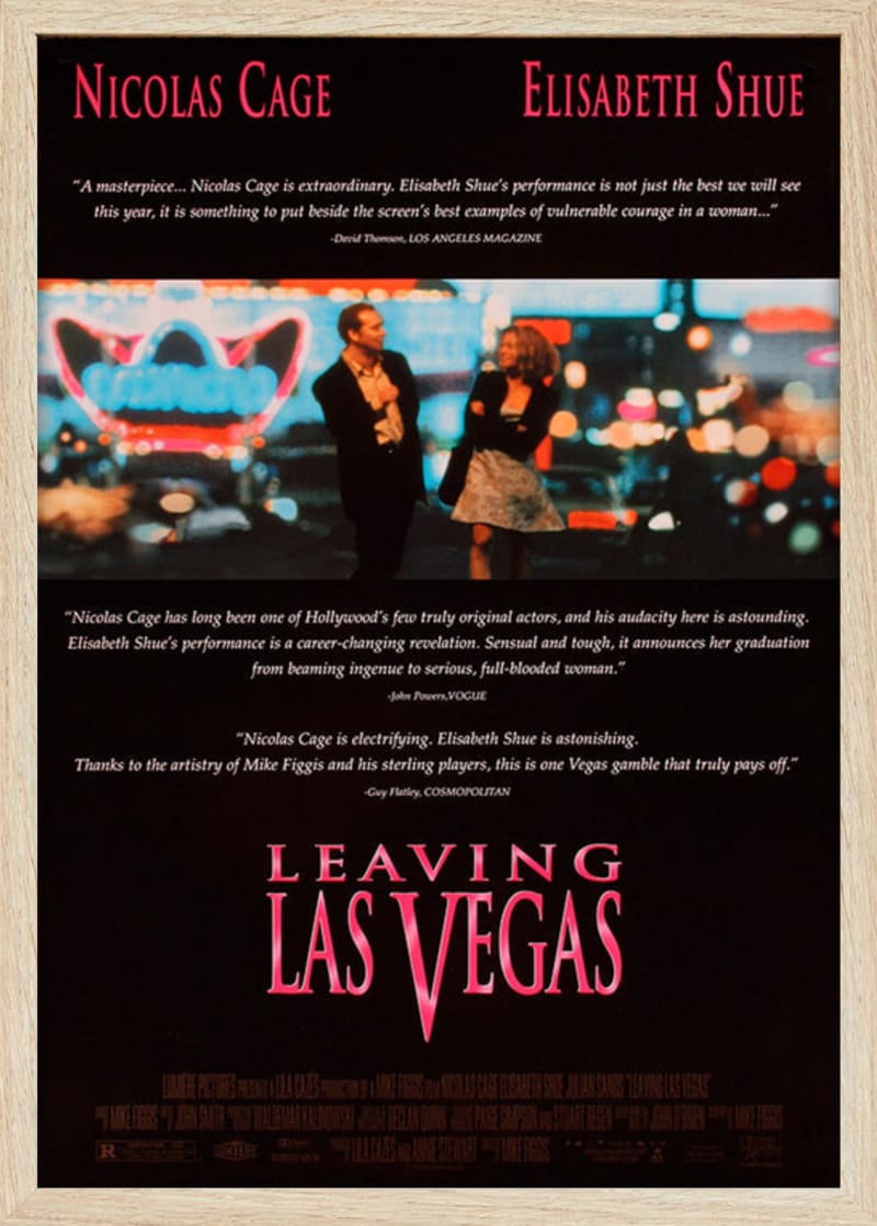 Leaving Las Vegas (1995) Framed Movie Poster Print