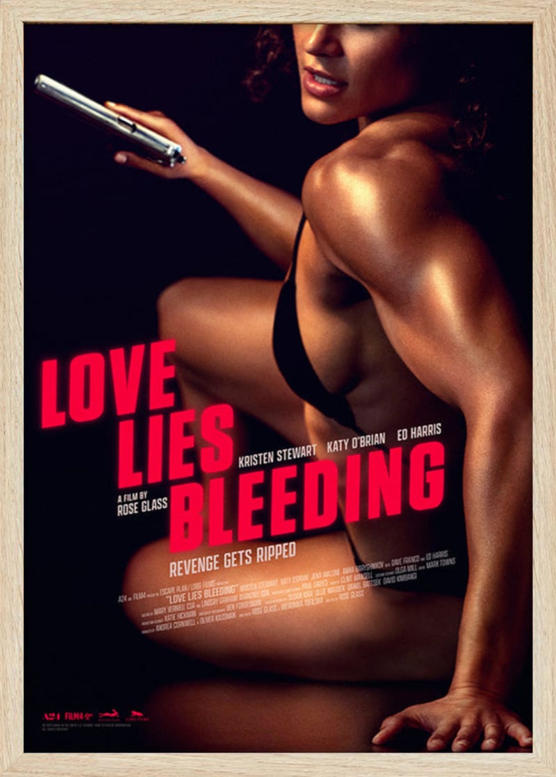 Love Lies Bleeding (2024) Framed Movie Poster Print