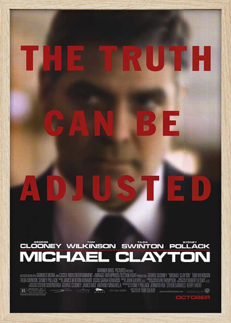Michael Clayton (2007) Framed Movie Poster Print