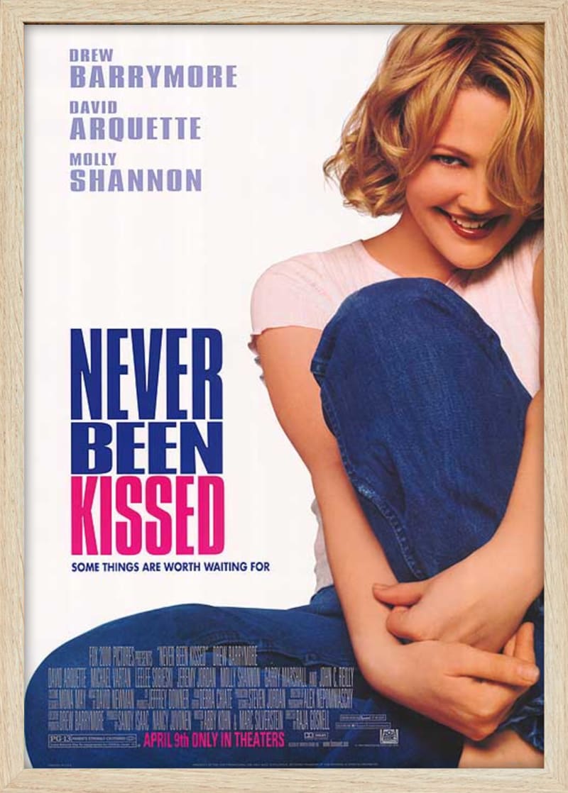 Never Been Kissed (1999) Framed Movie Poster Print
