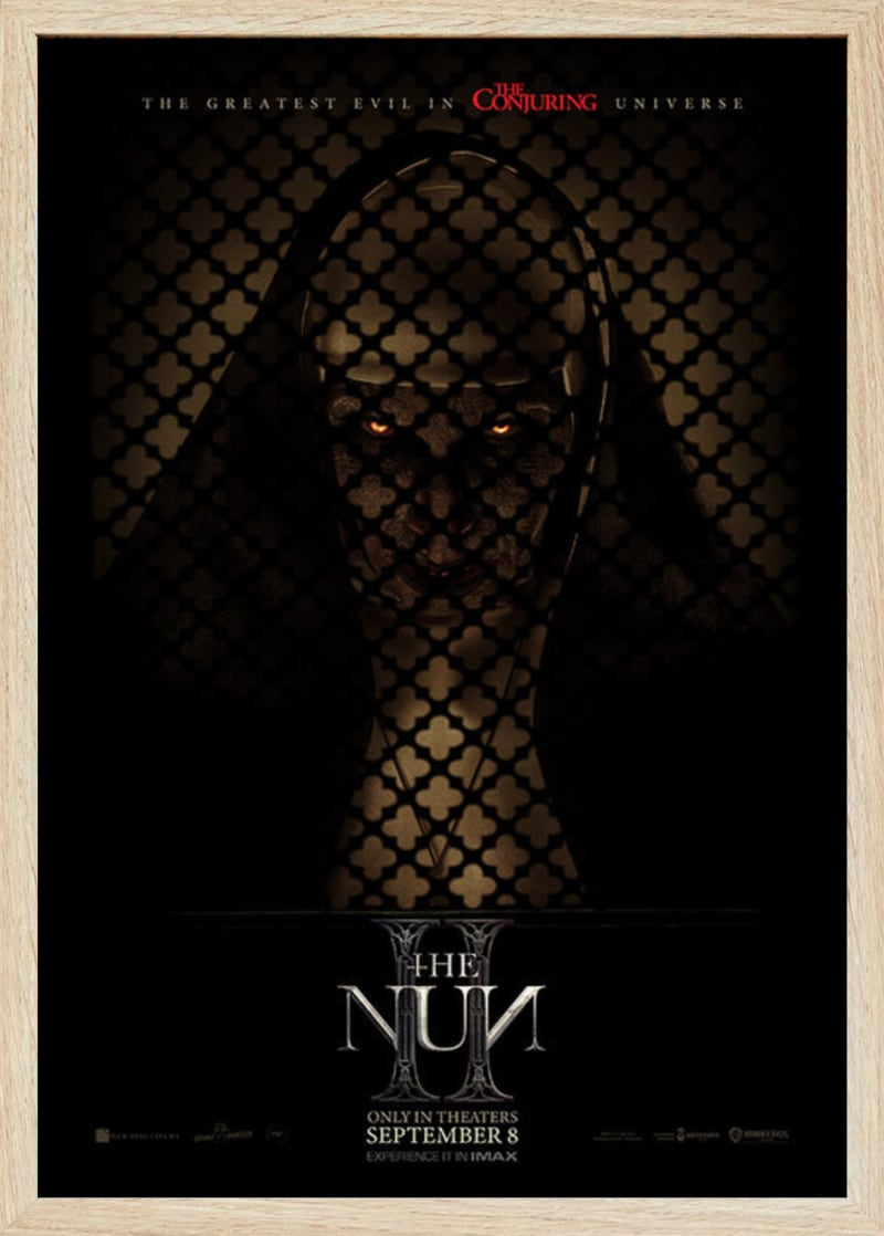 Nun II (2023) Framed Movie Poster Print