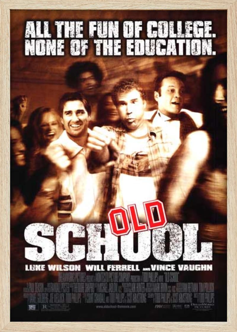 Old School (2003) Framed Movie Poster Print