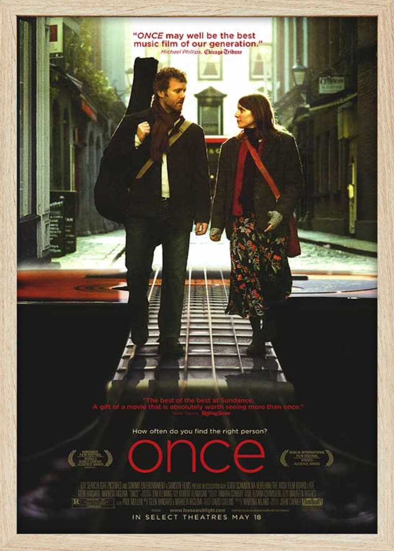 Once (2007) Framed Movie Poster Print
