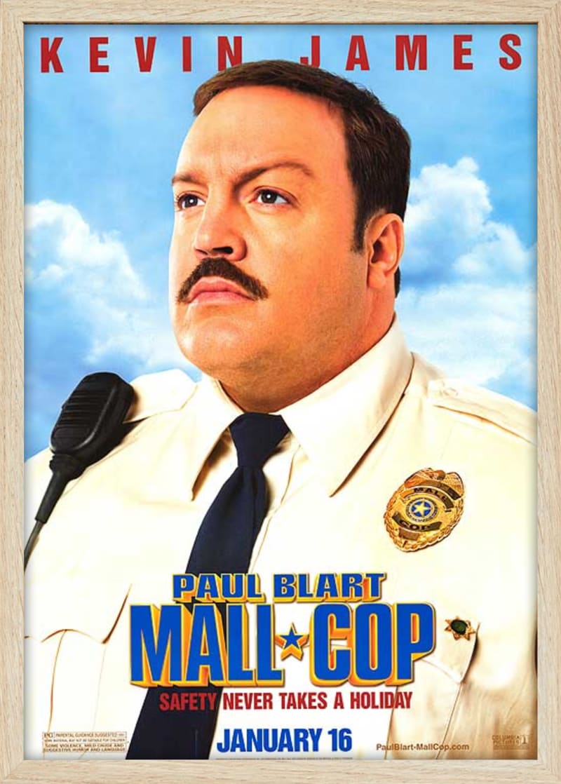 Paul Blart: Mall Cop (2009) Framed Movie Poster Print
