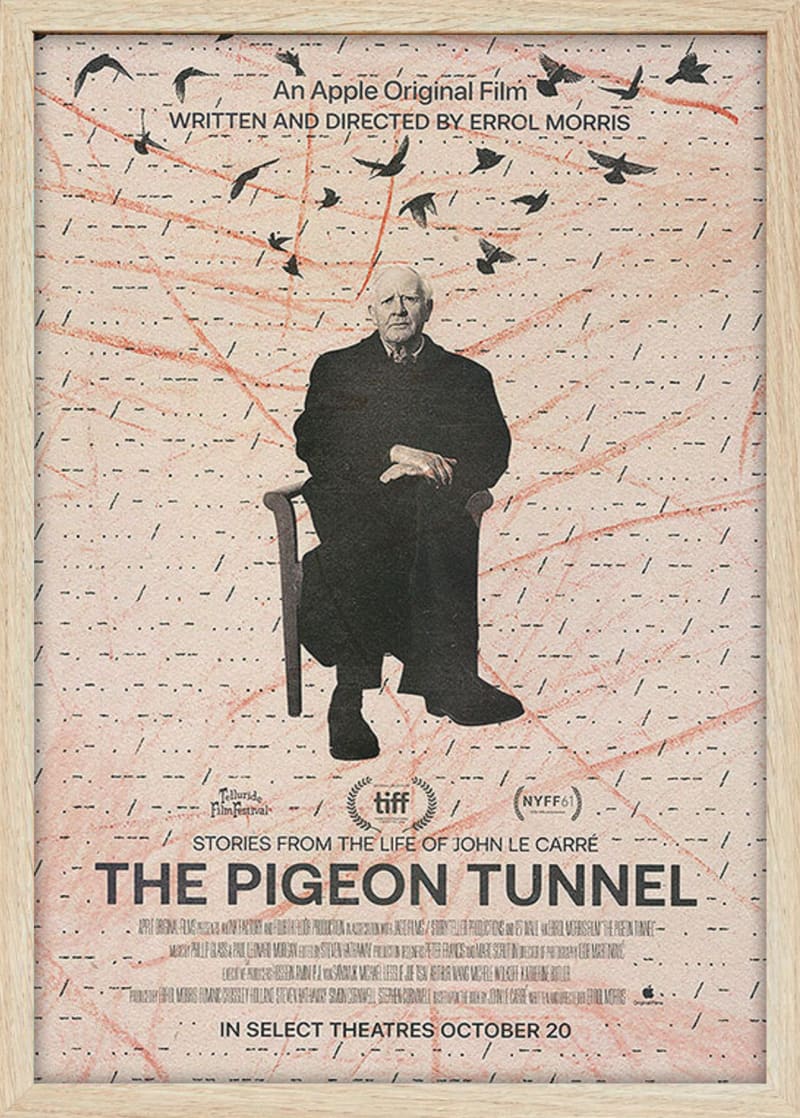 Pigeon Tunnel (2023) Framed Movie Poster Print