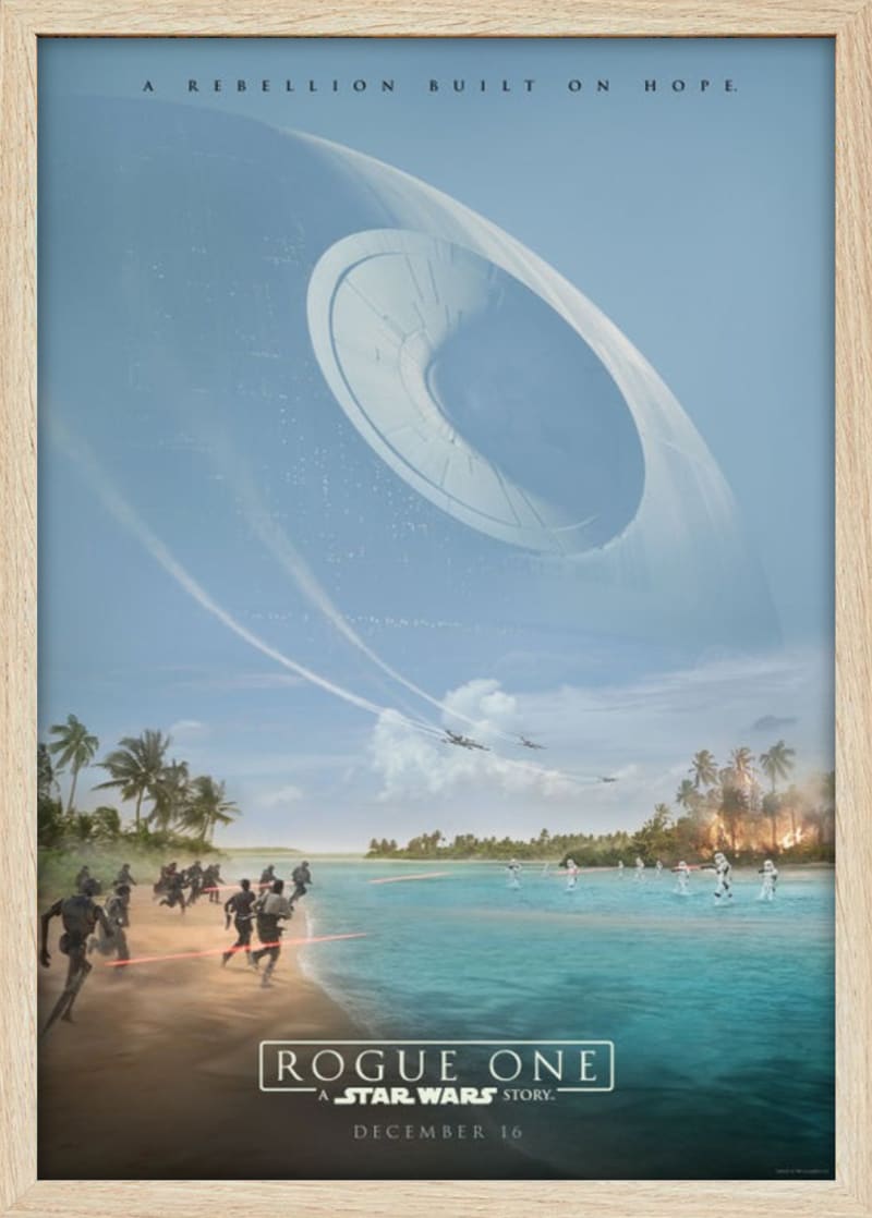 Rogue One: A Star Wars Story (2016) Framed Movie Poster Print