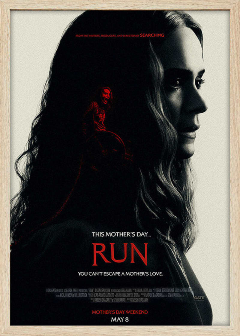 Run (2020) Framed Movie Poster Print