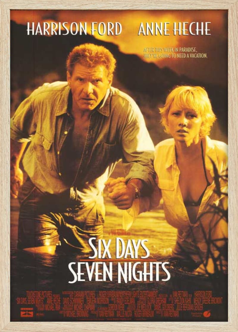 Six Days Seven Nights (1998) Framed Movie Poster Print