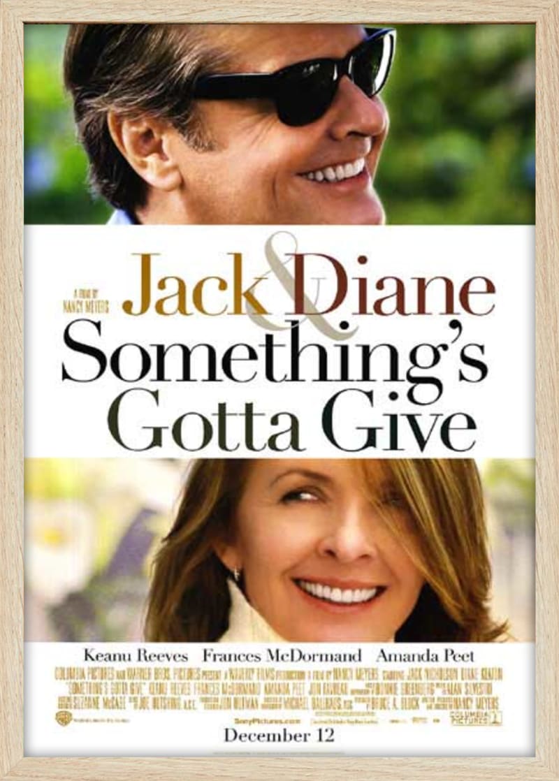 Something's Gotta Give (2003) Framed Movie Poster Print