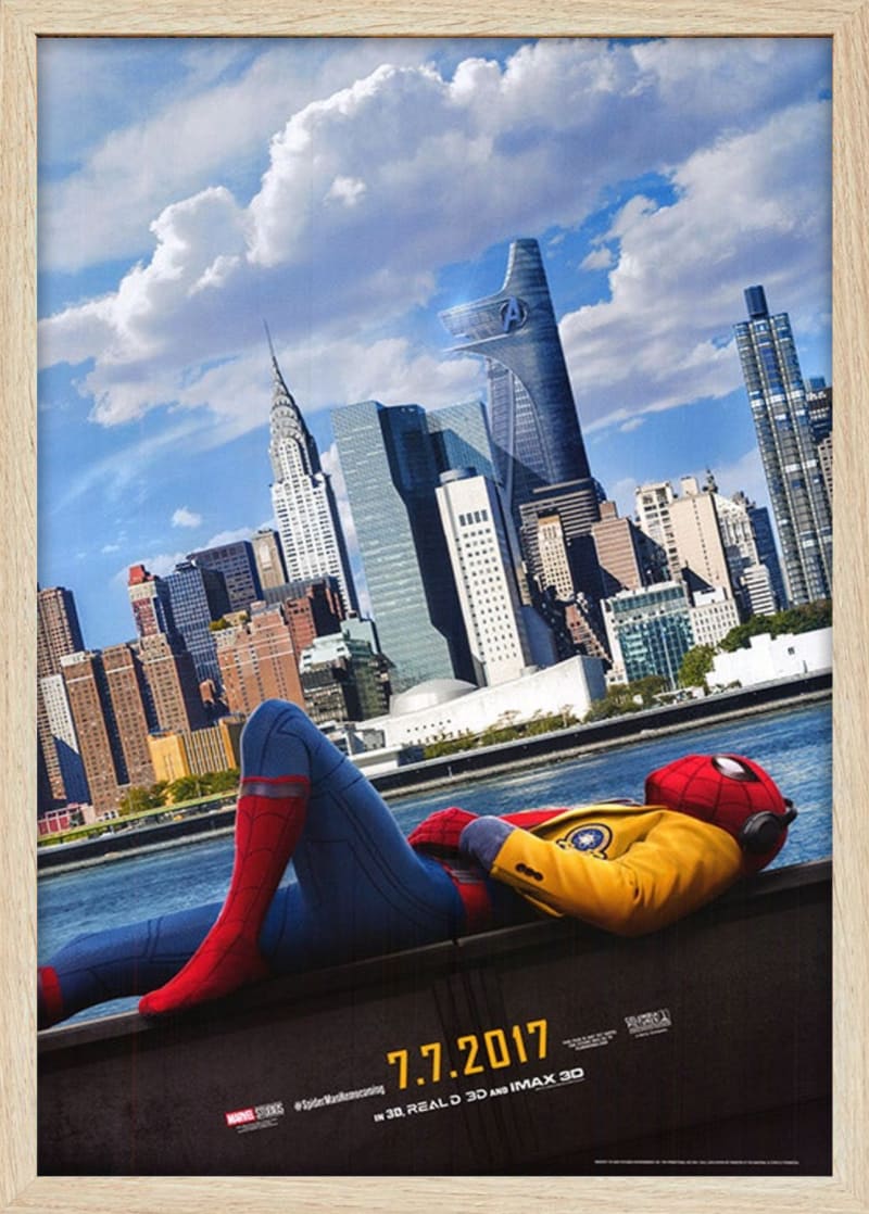 Spider-Man: Homecoming (2017) Framed Movie Poster Print