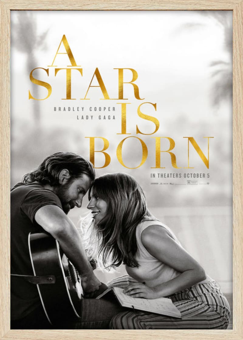 Star is Born (2018) Framed Movie Poster Print