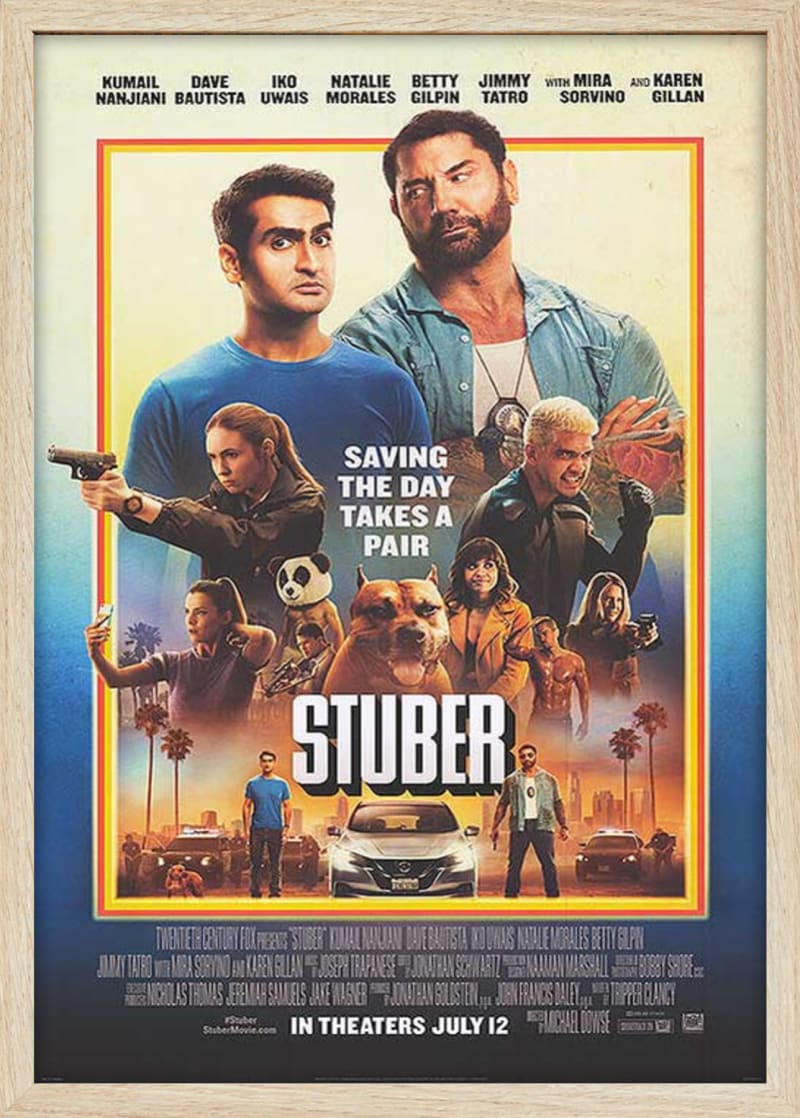 Stuber () Framed Movie Poster Print