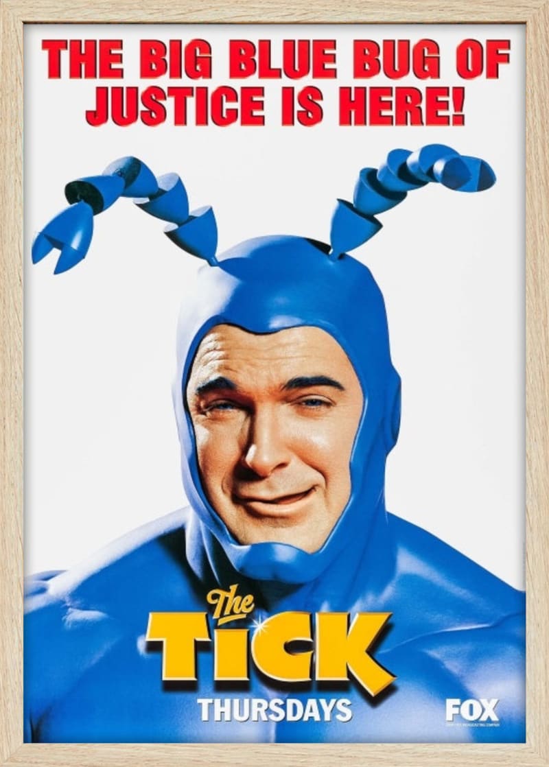 Tick () Framed Movie Poster Print