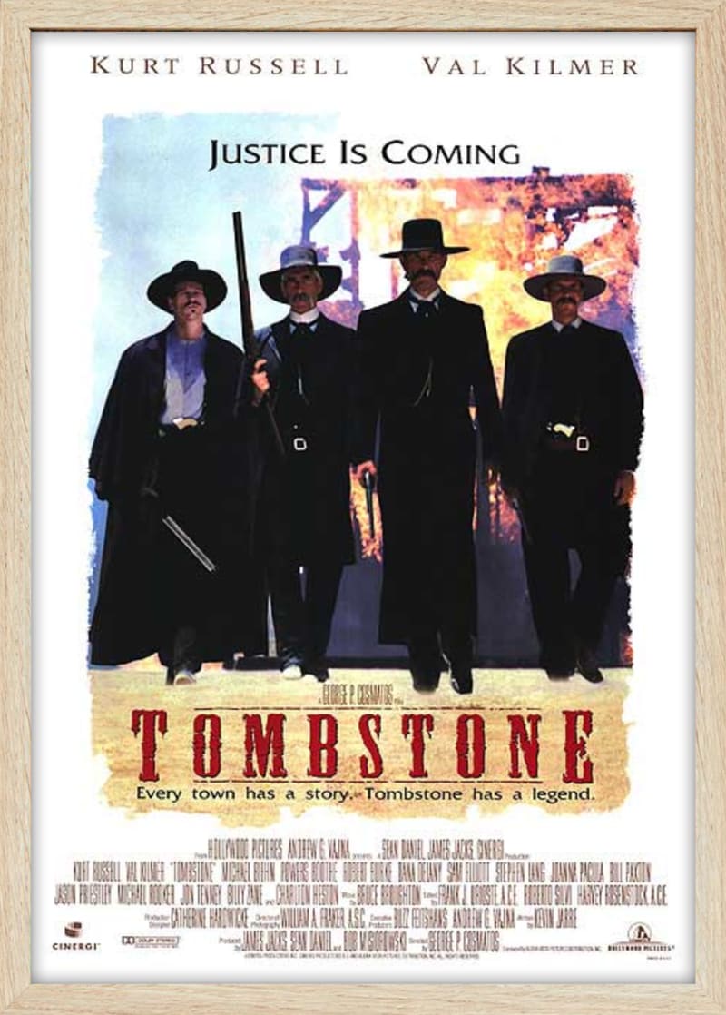 Tombstone (1993) Framed Movie Poster Print