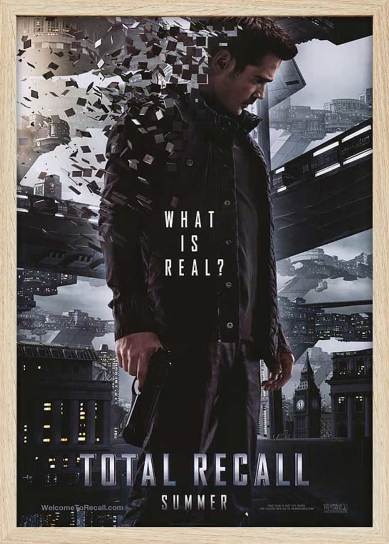 Total Recall (2012) Framed Movie Poster Print