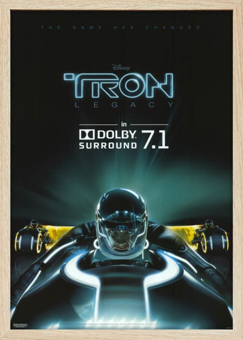 Tron Legacy (2010) Framed Movie Poster Print