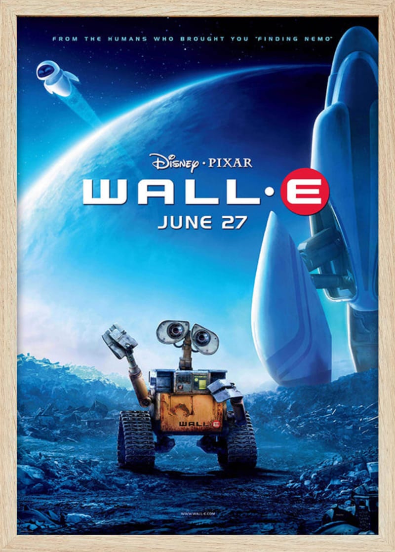 Wall-E (2008) Framed Movie Poster Print