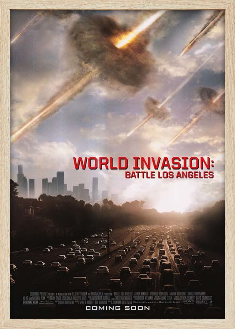 World Invasion: Battle LA (2011) Framed Movie Poster Print
