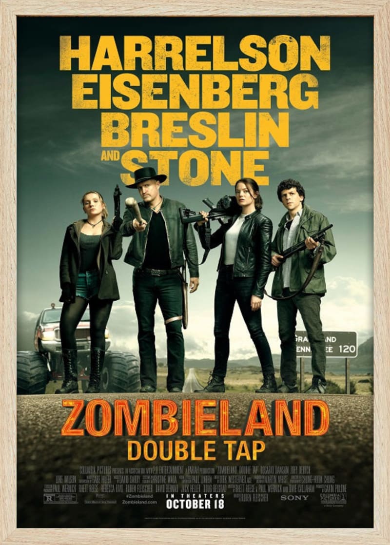 Zombieland: Double Tap () Framed Movie Poster Print