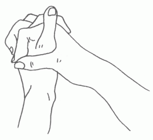mudra pour les rhume