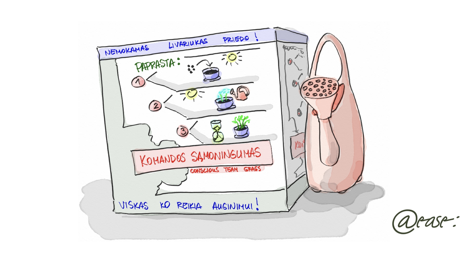 Komandos sąmoningumas?