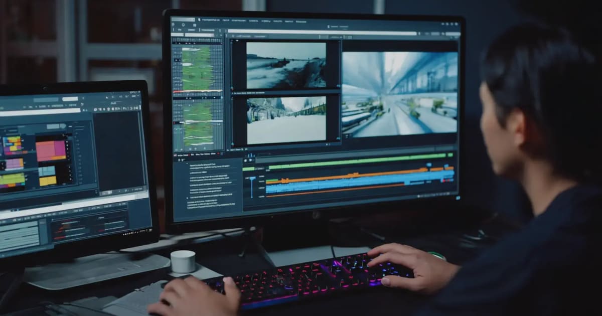 Video localization workflow: AI-generated draft reviewed by a professional at every stage.