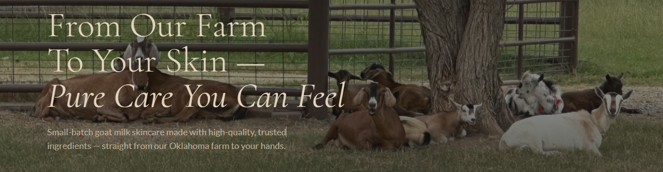 goat milk skincare 
