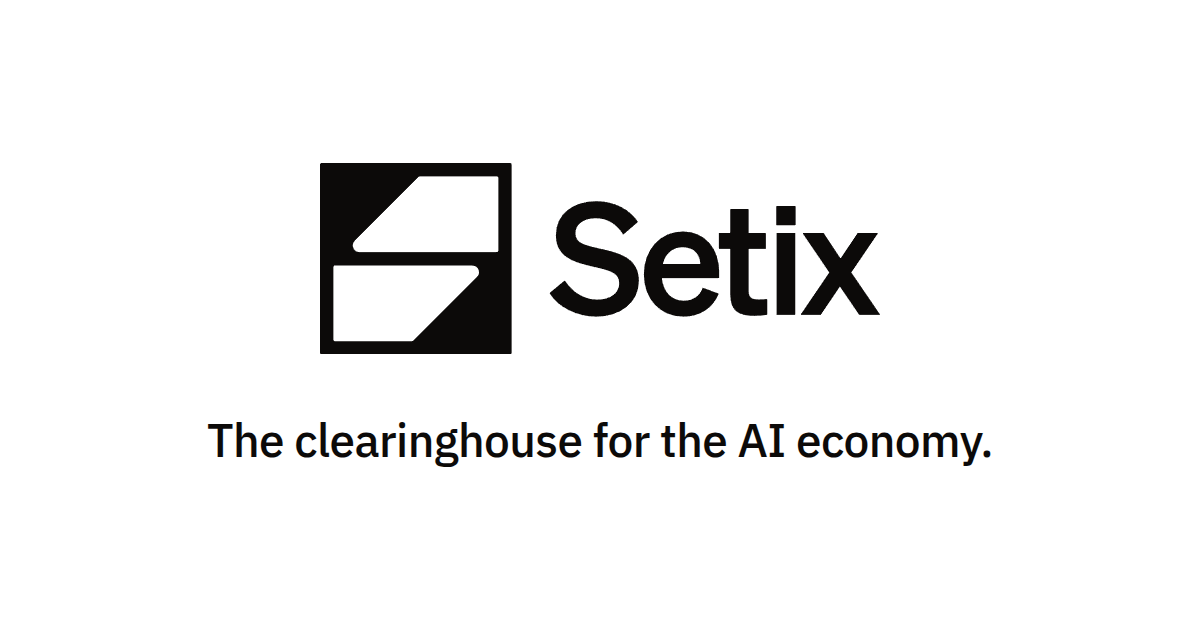 Setx - The Clearinghouse for the AI economy.