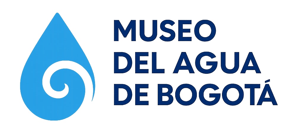 Blue water drop logo