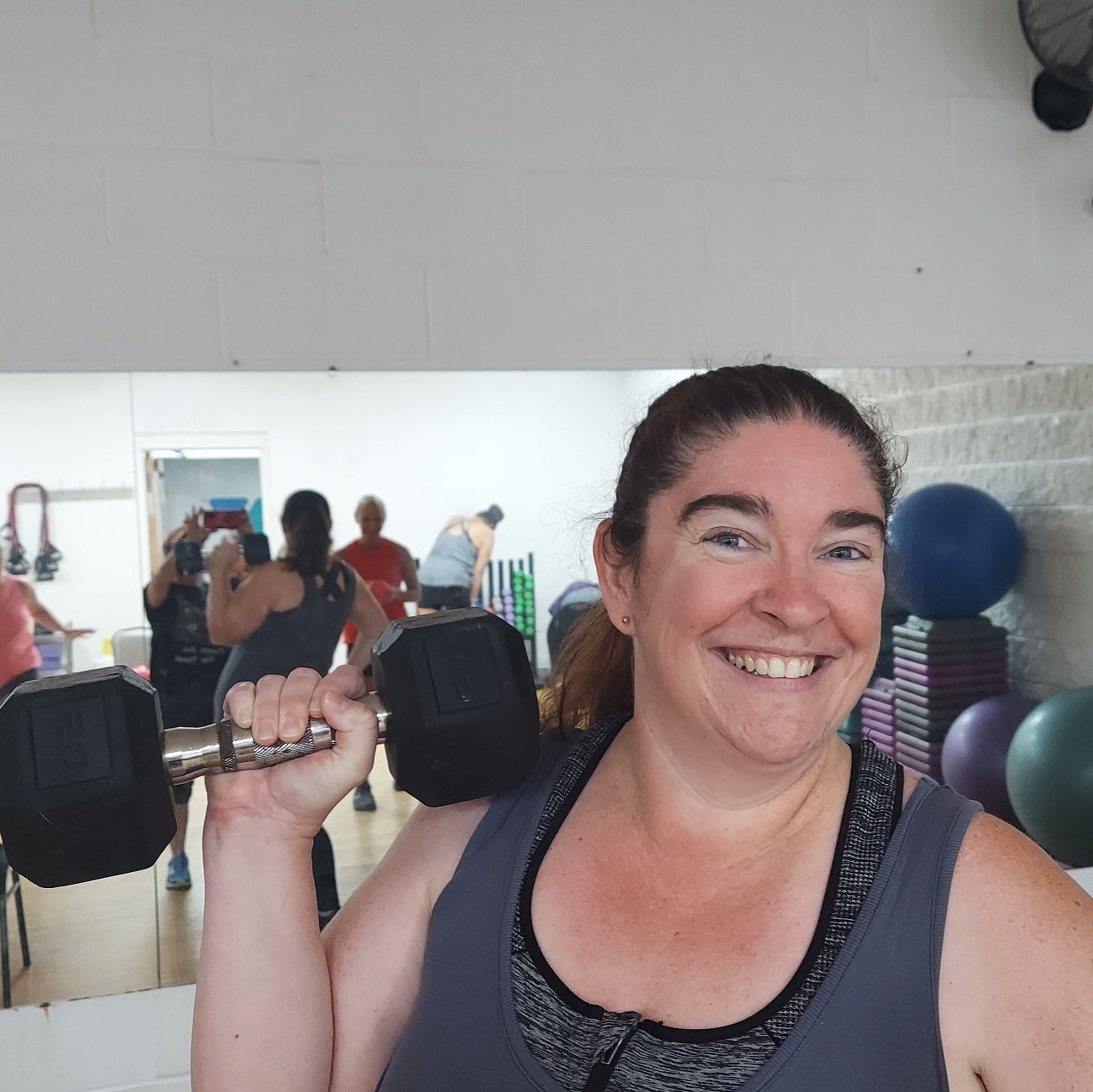 Ashley Grant is finally getting fit in her feral 40s