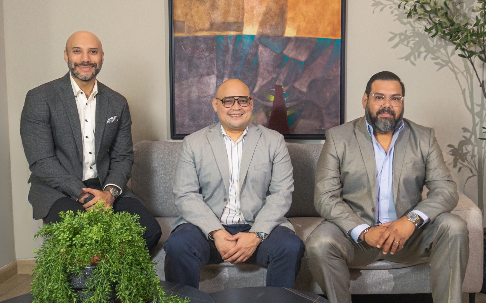 Partners Ivan Lau de Leon, Luis Rodriguez Lum and Abdiel Rumaldo