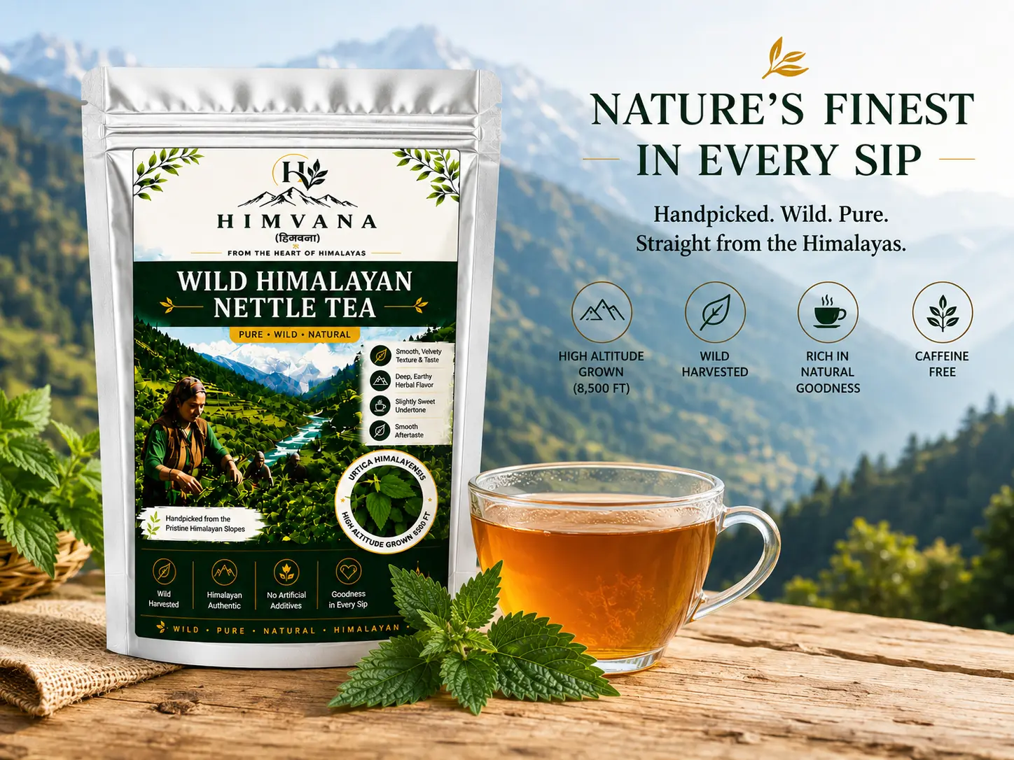 Urtica himalayensis Nettle tea