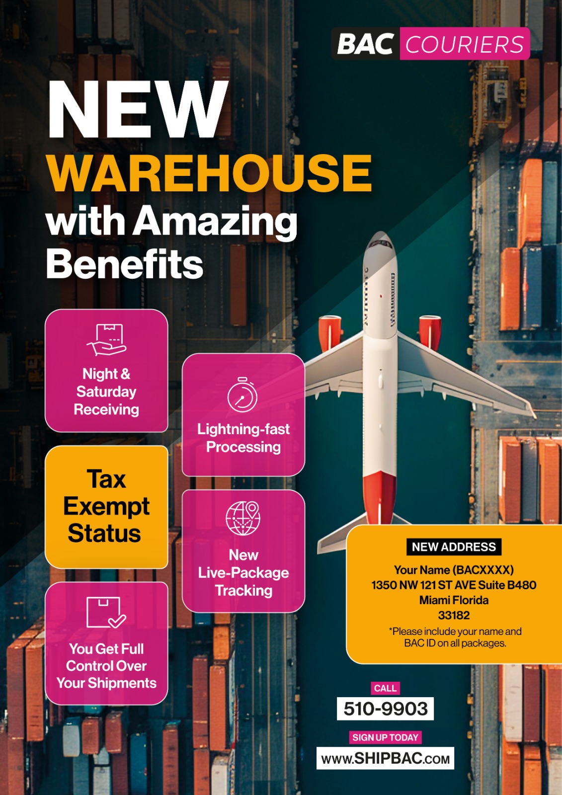 Air freight services
