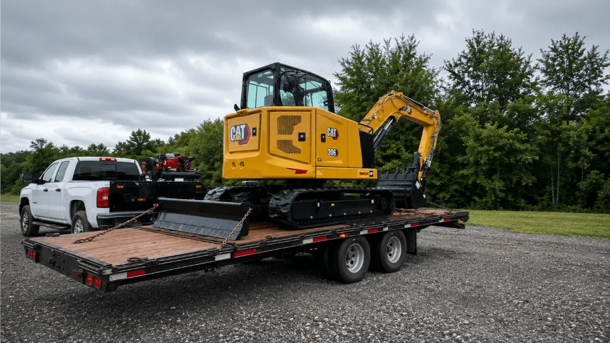 Rock Solid new Cat 306 CR mini excavator